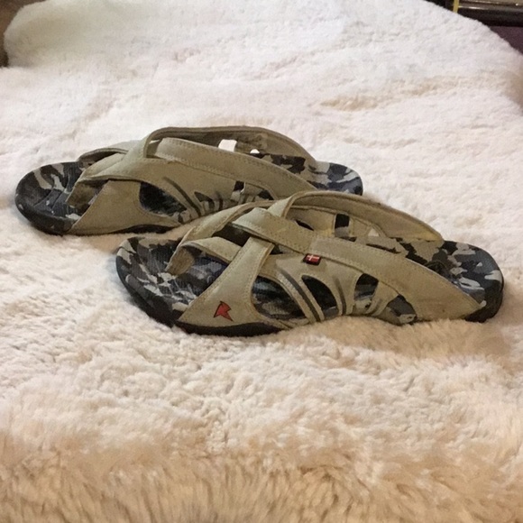 ECCO Slip On Water Flip Flop Shoes size 36 - Picture 4 of 16